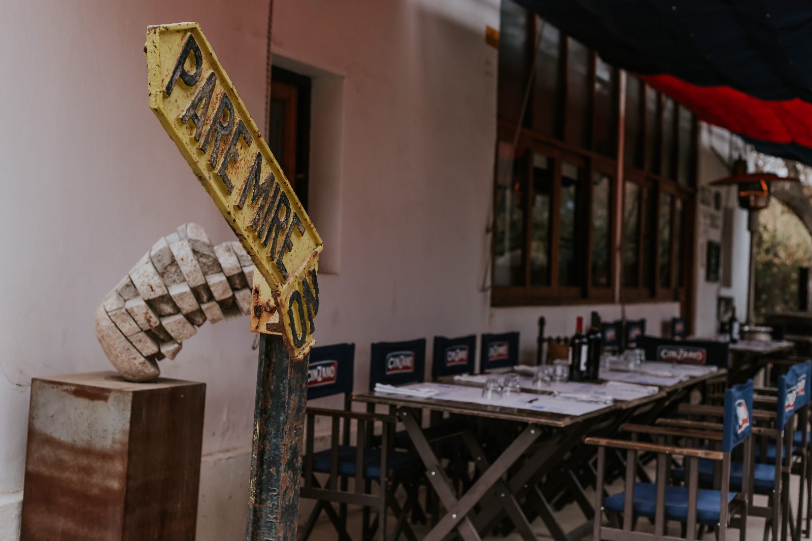 Patio del restaurante
